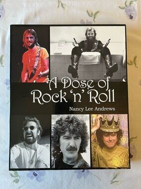 70s 80s Rocker Bohemian Academia 
A Dose of Rock n Roll Book